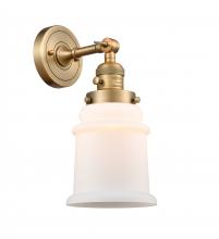 Innovations Lighting 203SW-BB-G181-LED - Canton - 1 Light - 7 inch - Brushed Brass - Adjustable Sconce