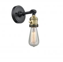 Innovations Lighting 203SW-BAB - Bare Bulb - 1 Light - 5 inch - Black Antique Brass - Adjustable Sconce