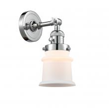 Innovations Lighting 203SW-PC-G181S-LED - Canton 1 Light 6.5 inch Sconce With Switch