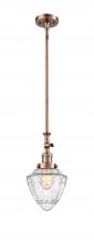 Innovations Lighting 206-AC-G664-7 - Bullet - 1 Light - 7 inch - Antique Copper - Stem Hung - Adjustable Mini Pendant