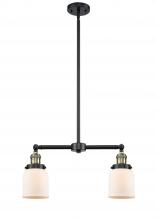 Innovations Lighting 209-BAB-G51 - Bell - 2 Light - 21 inch - Black Antique Brass - Stem Hung - Adjustable Island Light