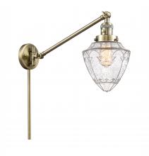 Innovations Lighting 237-AB-G664-7 - Bullet - 1 Light - 7 inch - Antique Brass -Adjustable Swing Arm