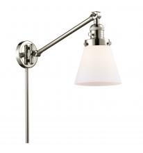 Innovations Lighting 237-PN-G61 - Cone - 1 Light - 8 inch - Polished Nickel -Adjustable Swing Arm