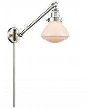 Innovations Lighting 237-SN-G321 - Olean - 1 Light - 9 inch - Brushed Satin Nickel -Adjustable Swing Arm