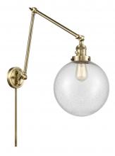 Innovations Lighting 238-AB-G204-10 - Beacon 1 Light 10 inch Swing Arm With Switch