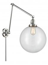 Innovations Lighting 238-PC-G202-12 - Beacon 1 Light 12 inch Swing Arm With Switch
