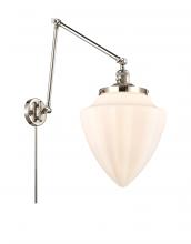 Innovations Lighting 238-PN-G661-12 - Bullet - 1 Light - 12 inch - Polished Nickel -Adjustable Swing Arm