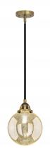 Innovations Lighting 288-1S-BAB-G208-8 - Beacon - 1 Light - 8 inch - Black Antique Brass - Cord hung - Mini Pendant