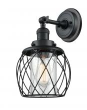 Innovations Lighting 304BP-1W-BK - Bastille 1 Light Outdoor Wall Sconce