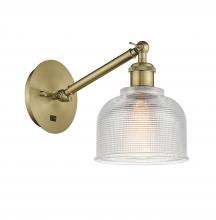 Innovations Lighting 317-1W-AB-G412 - Dayton - 1 Light - 6 inch - Antique Brass - Adjustable Sconce