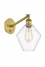 Innovations Lighting 317-1W-BB-G652-8 - Cindyrella - 1 Light - 8 inch - Brushed Brass - Adjustable Sconce