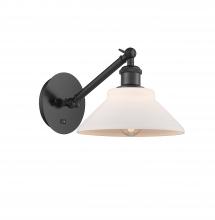 Innovations Lighting 317-1W-BK-G131 - Orwell - 1 Light - 8 inch - Matte Black - Adjustable Sconce