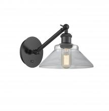 Innovations Lighting 317-1W-BK-G132 - Orwell - 1 Light - 8 inch - Matte Black - Adjustable Sconce