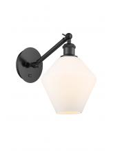 Innovations Lighting 317-1W-BK-G651-8 - Cindyrella - 1 Light - 8 inch - Matte Black - Adjustable Sconce