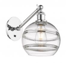 Innovations Lighting 317-1W-PC-G556-8CL - Rochester - 1 Light - 8 inch - Polished Chrome - Adjustable Sconce