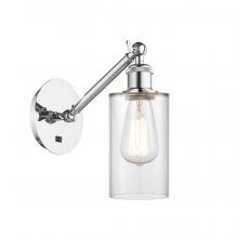 Innovations Lighting 317-1W-PC-G802 - Clymer - 1 Light - 4 inch - Polished Chrome - Adjustable Sconce