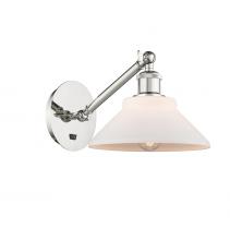 Innovations Lighting 317-1W-PN-G131 - Orwell - 1 Light - 8 inch - Polished Nickel - Adjustable Sconce