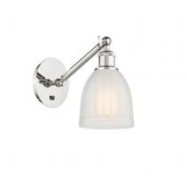 Innovations Lighting 317-1W-PN-G441 - Brookfield - 1 Light - 6 inch - Polished Nickel - Adjustable Sconce