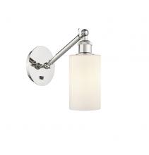 Innovations Lighting 317-1W-PN-G801 - Clymer - 1 Light - 4 inch - Polished Nickel - Adjustable Sconce
