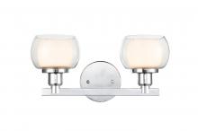 Innovations Lighting 330-2W-PC-CLW - Cairo - 2 Light - 15 inch - Polished Chrome - Bath Vanity Light