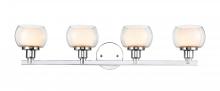 Innovations Lighting 330-4W-PC-CLW - Cairo - 4 Light - 31 inch - Polished Chrome - Bath Vanity Light