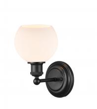 Innovations Lighting 341-1W-BK-G121-6 - Concord - 1 Light - 6 inch - Matte Black - Sconce