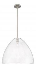 Innovations Lighting 434-1S-SN-GBD-164 - Crown Point - 1 Light - 16 inch - Satin Nickel - Pendant