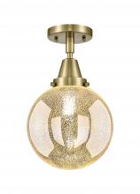 Innovations Lighting 447-1C-AB-G208-8 - Beacon - 1 Light - 8 inch - Antique Brass - Flush Mount