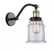 Innovations Lighting 515-1W-BAB-G182 - Canton - 1 Light - 6 inch - Black Antique Brass - Adjustable Sconce