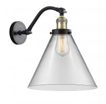 Innovations Lighting 515-1W-BAB-G42-L - Cone - 1 Light - 12 inch - Black Antique Brass - Adjustable Sconce