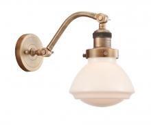 Innovations Lighting 515-1W-BB-G321 - Olean - 1 Light - 7 inch - Brushed Brass - Adjustable Sconce