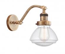 Innovations Lighting 515-1W-BB-G324 - Olean - 1 Light - 7 inch - Brushed Brass - Adjustable Sconce