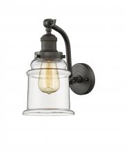 Innovations Lighting 515-1W-OB-G182 - Canton - 1 Light - 6 inch - Oil Rubbed Bronze - Adjustable Sconce