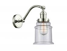 Innovations Lighting 515-1W-PN-G184 - Canton - 1 Light - 6 inch - Polished Nickel - Adjustable Sconce