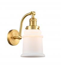 Innovations Lighting 515-1W-SG-G181 - Canton - 1 Light - 6 inch - Satin Gold - Adjustable Sconce