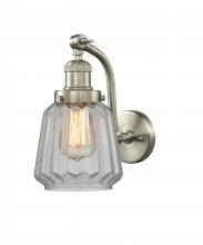 Innovations Lighting 515-1W-SN-G142 - Chatham - 1 Light - 7 inch - Brushed Satin Nickel - Adjustable Sconce