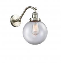 Innovations Lighting 515-1W-SN-G202-8 - Beacon - 1 Light - 8 inch - Brushed Satin Nickel - Adjustable Sconce