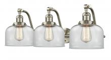 Innovations Lighting 515-3W-SN-G72 - Bell - 3 Light - 28 inch - Brushed Satin Nickel - Adjustable Bath Vanity Light