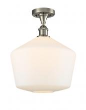 Innovations Lighting 516-1C-SN-G651-12 - Cindyrella - 1 Light - 12 inch - Brushed Satin Nickel - Semi-Flush Mount