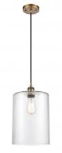 Innovations Lighting 516-1P-BB-G112-L - Cobbleskill - 1 Light - 9 inch - Brushed Brass - Cord hung - Mini Pendant