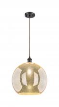 Innovations Lighting 516-1P-OB-G128-14 - Athens - 1 Light - 14 inch - Oil Rubbed Bronze - Cord hung - Pendant
