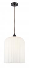 Innovations Lighting 516-1P-OB-G559-12GWH - Bridal Veil - 1 Light - 5 inch - Oil Rubbed Bronze - Cord hung - Mini Pendant