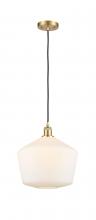 Innovations Lighting 516-1P-SG-G651-12 - Cindyrella - 1 Light - 12 inch - Satin Gold - Cord hung - Mini Pendant