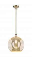 Innovations Lighting 516-1S-AB-G128-12 - Athens - 1 Light - 12 inch - Antique Brass - Mini Pendant