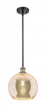 Innovations Lighting 516-1S-BAB-G128-10 - Athens - 1 Light - 10 inch - Black Antique Brass - Mini Pendant