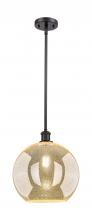 Innovations Lighting 516-1S-OB-G128-12 - Athens - 1 Light - 12 inch - Oil Rubbed Bronze - Mini Pendant
