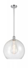 Innovations Lighting 516-1S-PC-G124-14 - Athens - 1 Light - 14 inch - Polished Chrome - Pendant
