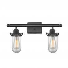 Innovations Lighting 516-2W-OB-232-CL - Kingsbury - 2 Light - 14 inch - Oil Rubbed Bronze - Bath Vanity Light