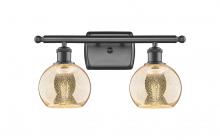 Innovations Lighting 516-2W-OB-G128-6 - Athens - 2 Light - 16 inch - Oil Rubbed Bronze - Bath Vanity Light