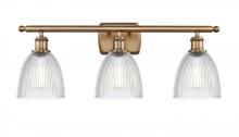 Innovations Lighting 516-3W-BB-G382 - Castile - 3 Light - 26 inch - Brushed Brass - Bath Vanity Light